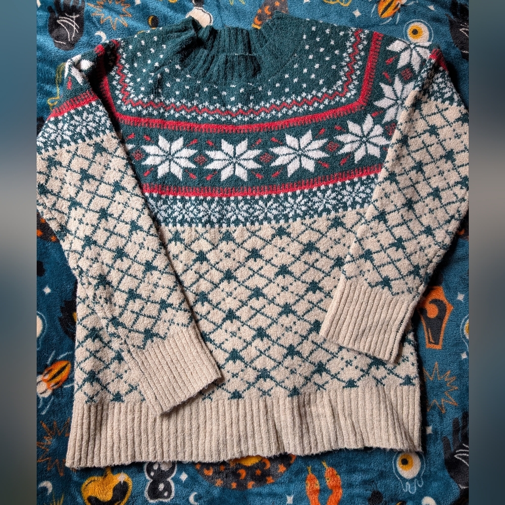 Maurices Snowflake Fair Isle Sweater